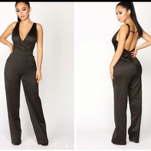Black Fashion Nova Jumpsuit